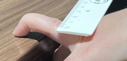 Miten mitata sormuksen koko: sormen mittaaminen viivoittimella