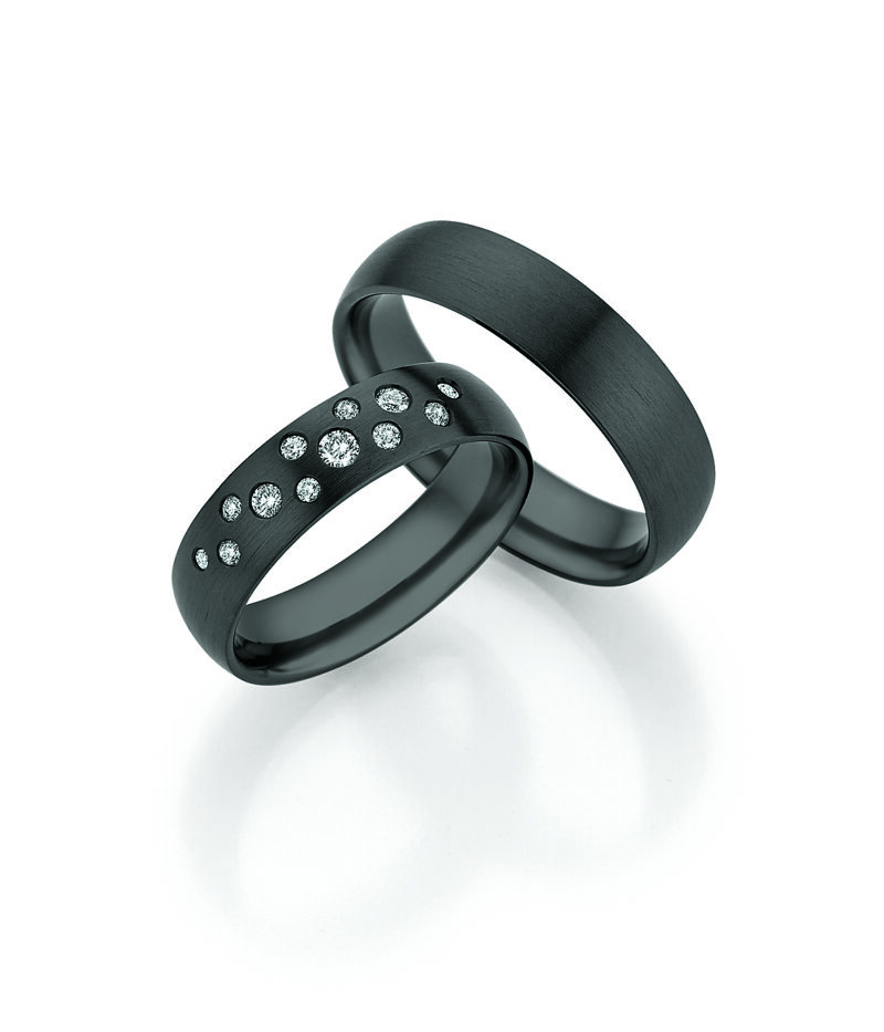 Black and Diamonds Zirkoniumsormus 14/30020-065